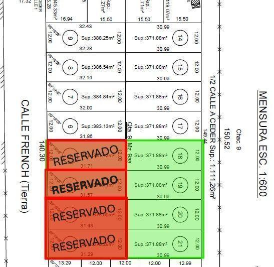 Terreno · 372m²