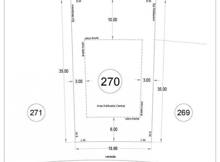 Terreno · 690m²
