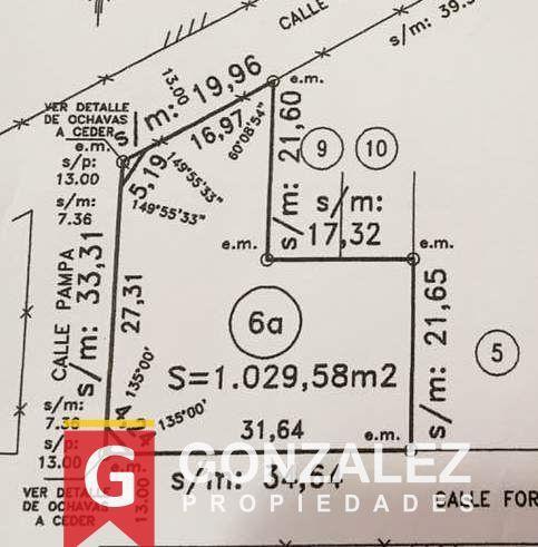 Terreno · 1029m²