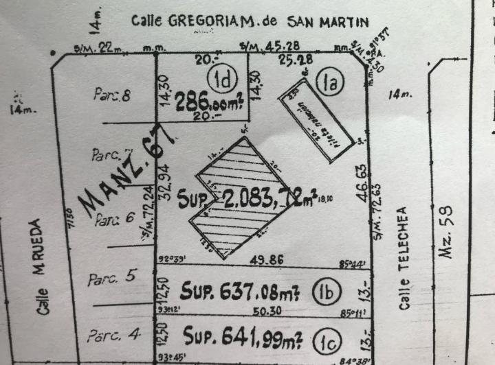 Terreno · 2083m²