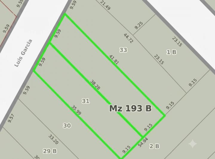 Terreno · 40m²