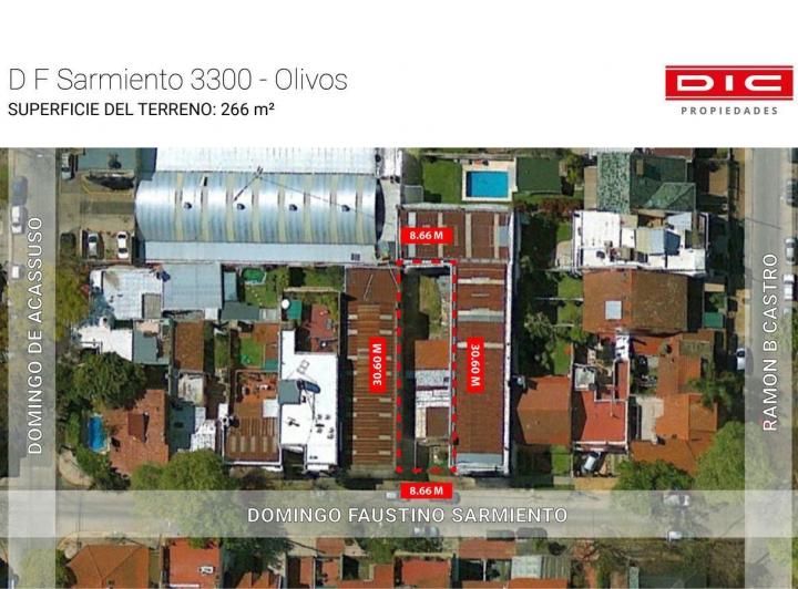 Terreno · 124m² · 3 Ambientes