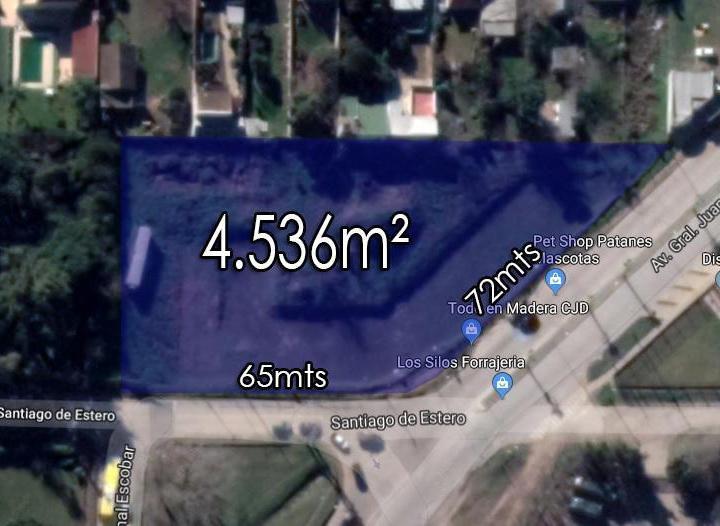 Terreno · 4536m²