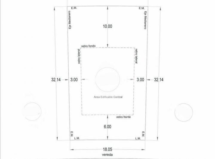 Terreno · 604m²