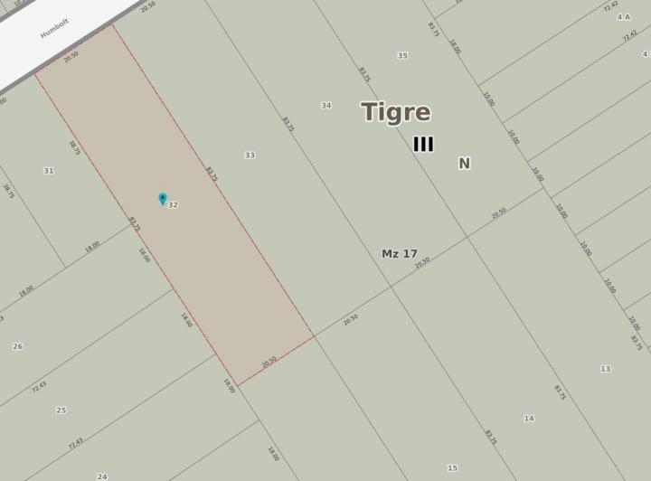 Terreno · 1716m²