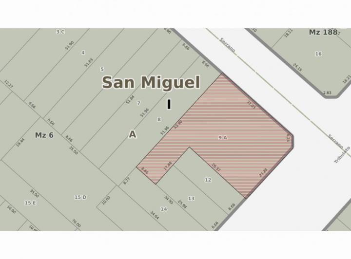 Terreno · 1080m²