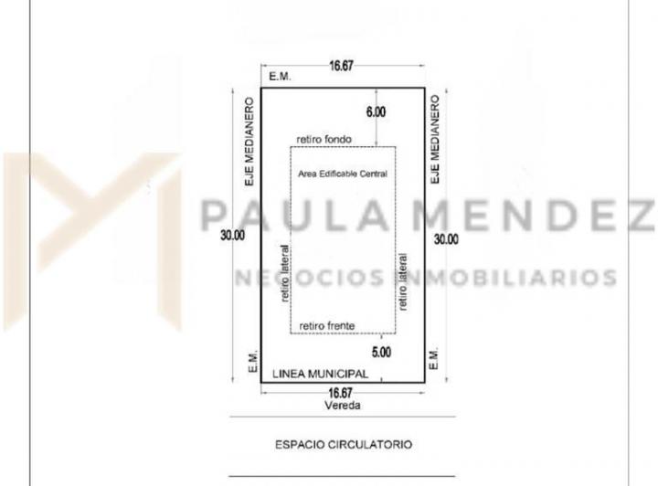 Terreno · 500m²
