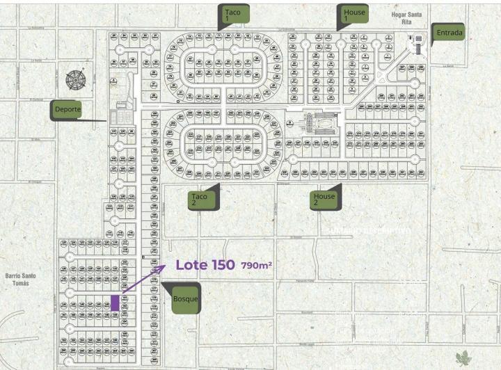 Terreno · 790m²