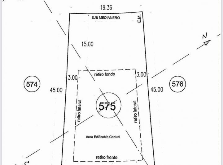 Terreno · 980m²