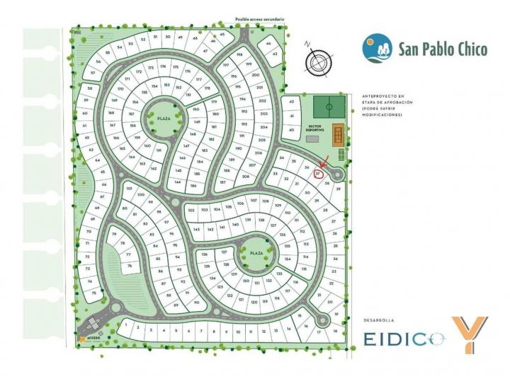 Terreno · 622m²