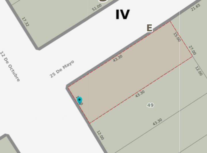 Terreno · 650m²