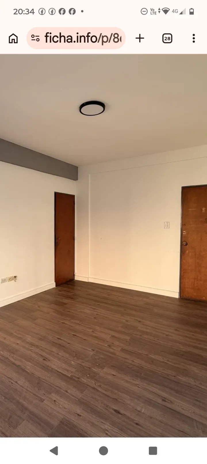 ALQUILO DEPTO 2 DORM. 2 BAÑOS 80M2