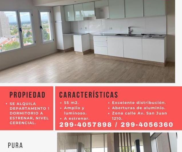 Departamento · 55m² · 2 Ambientes