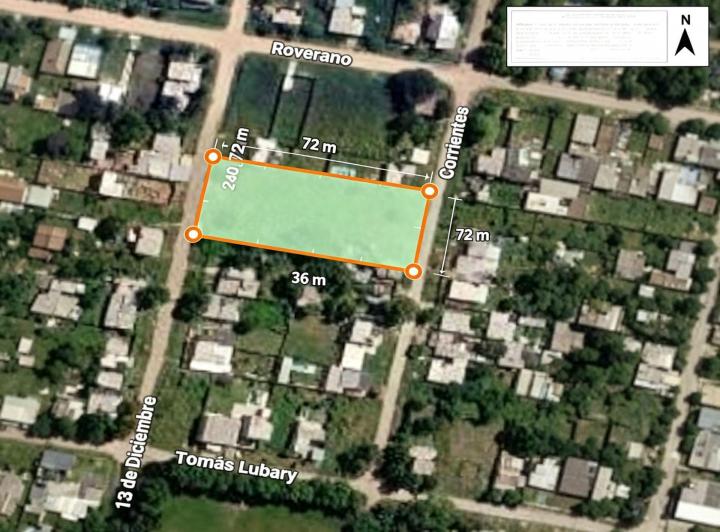 Terreno · 2592m²