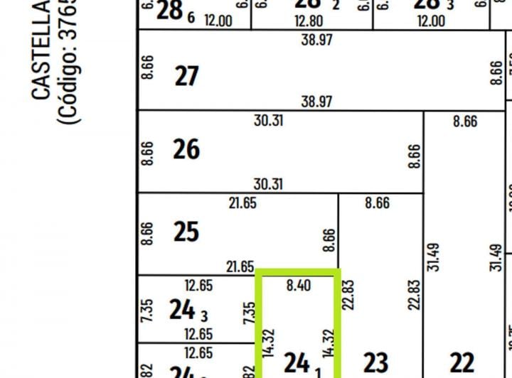 Terreno · 120m²