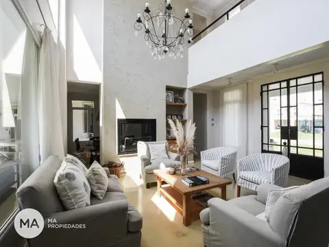 Venta | casa 5 dormitorios con jardín y pileta - kentucky club de campo - funes