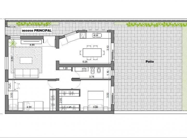 Casa · 114m² · 3 Ambientes
