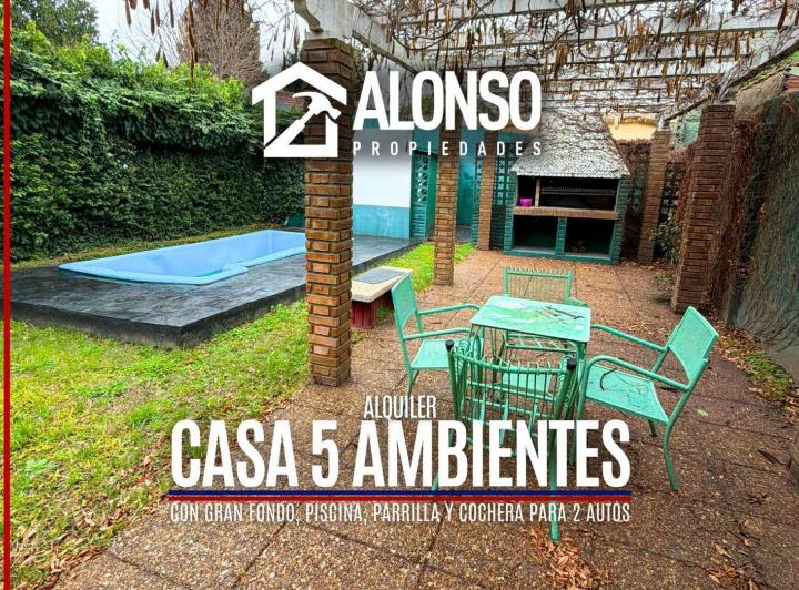 Casa · 203m² · 5 Ambientes · 2 Cocheras