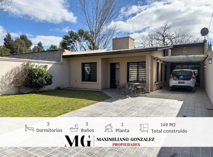 Casa · 140m² · 5 Ambientes · 2 Cocheras