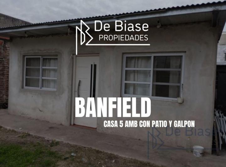Casa · 80m² · 5 Ambientes · 1 Cochera