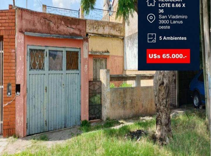 Casa · 100m² · 5 Ambientes · 1 Cochera
