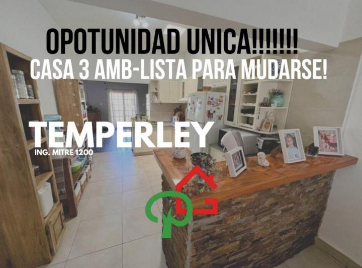 Casa · 183m² · 3 Ambientes · 1 Cochera