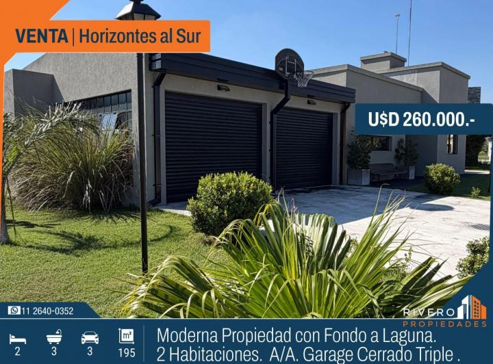 Casa · 195m² · 4 Ambientes · 3 Cocheras