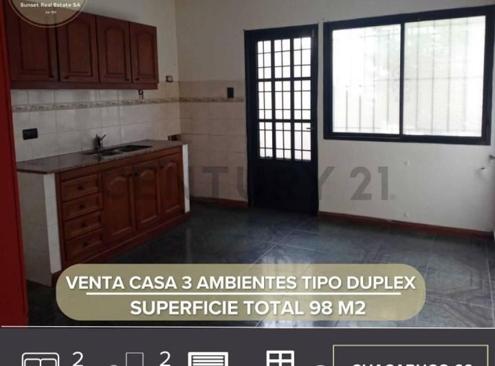 Casa · 66m² · 3 Ambientes · 1 Cochera