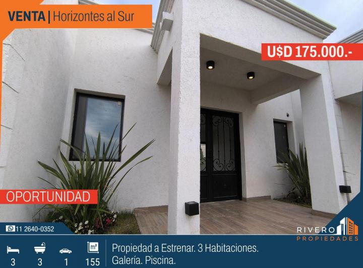 Casa · 155m² · 4 Ambientes · 1 Cochera