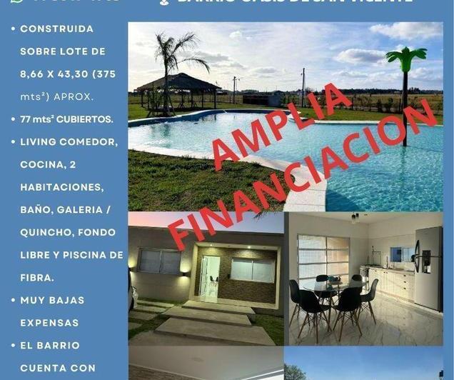 Casa · 77m² · 3 Ambientes · 1 Cochera