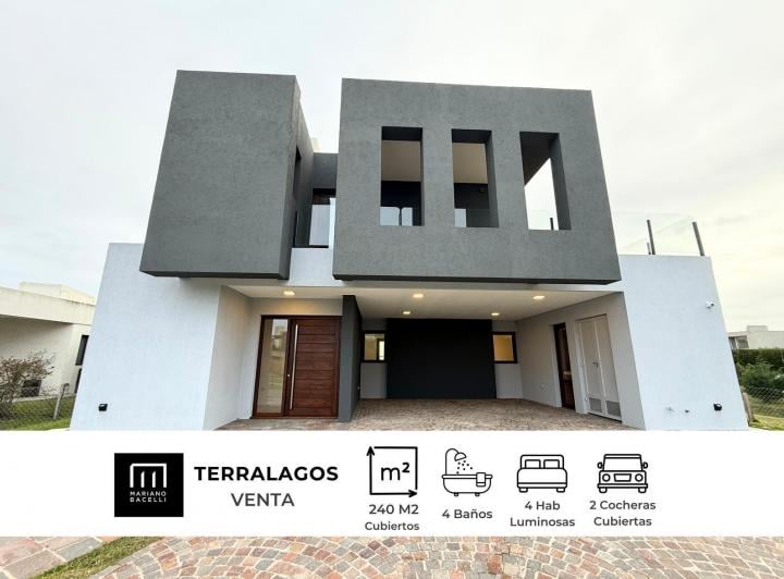 Casa · 290m² · 5 Ambientes · 4 Cocheras
