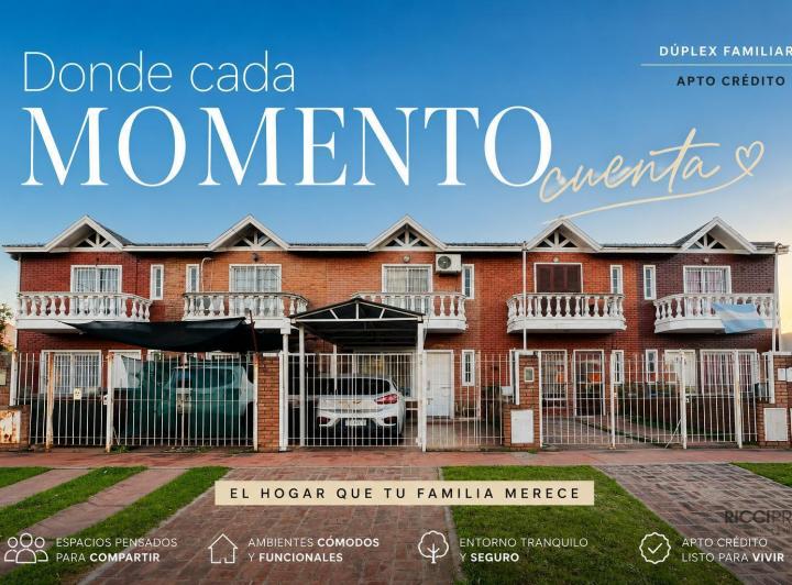 Casa · 108m² · 3 Ambientes · 1 Cochera