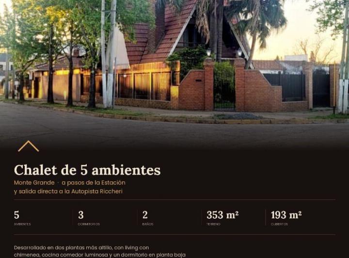 Casa · 193m² · 5 Ambientes · 1 Cochera