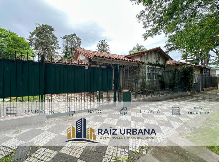 Casa · 110m² · 3 Ambientes · 2 Cocheras