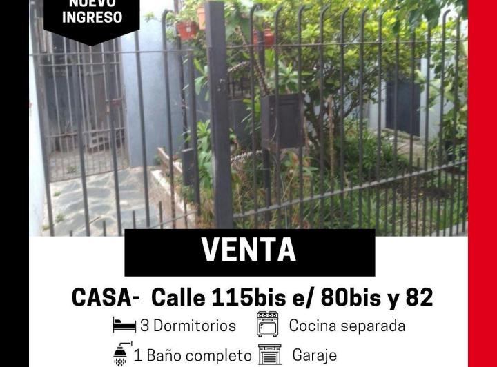 Casa · 85m² · 5 Ambientes · 2 Cocheras