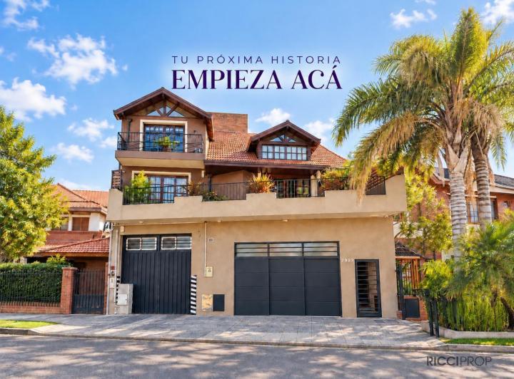 Casa · 210m² · 4 Ambientes · 1 Cochera