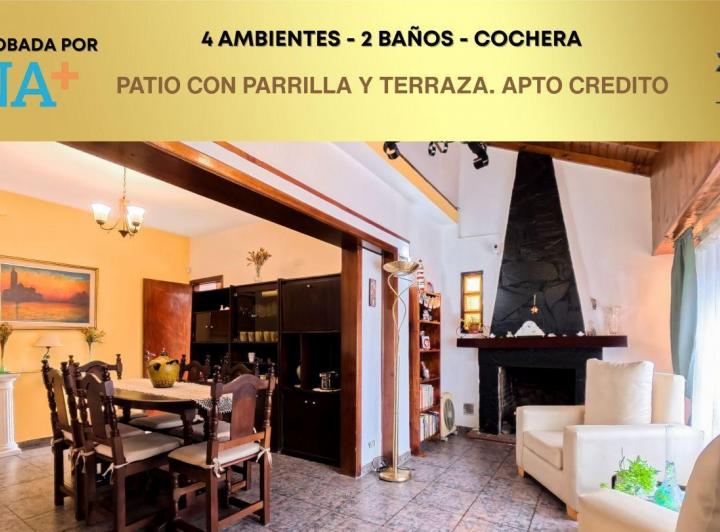 Casa · 109m² · 4 Ambientes · 1 Cochera
