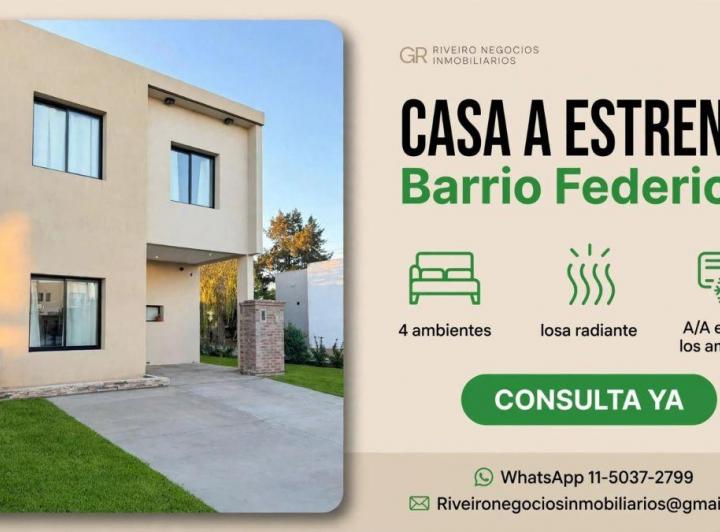 Casa · 140m² · 4 Ambientes · 1 Cochera
