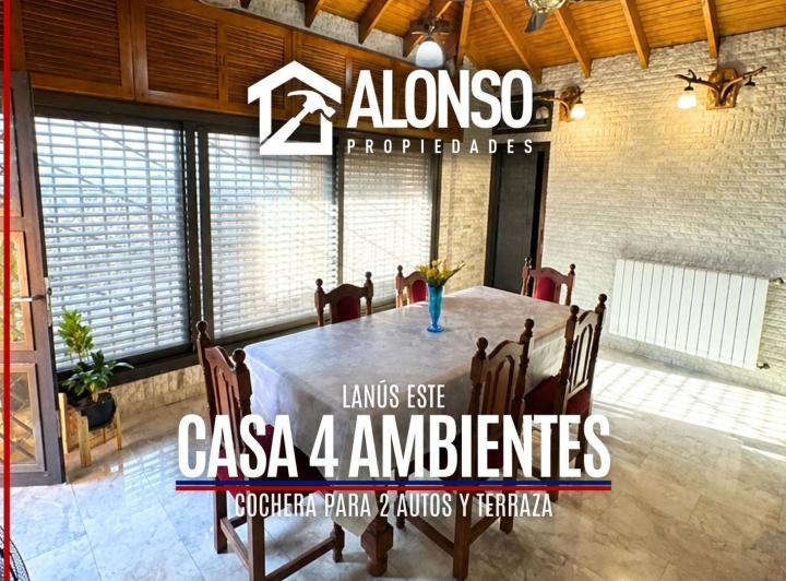 Casa · 118m² · 4 Ambientes · 2 Cocheras