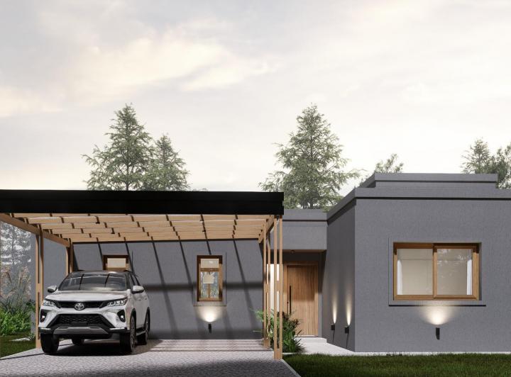 Casa · 98m² · 3 Ambientes · 1 Cochera
