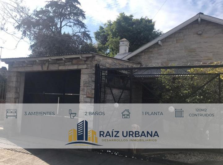 Casa · 120m² · 3 Ambientes · 2 Cocheras