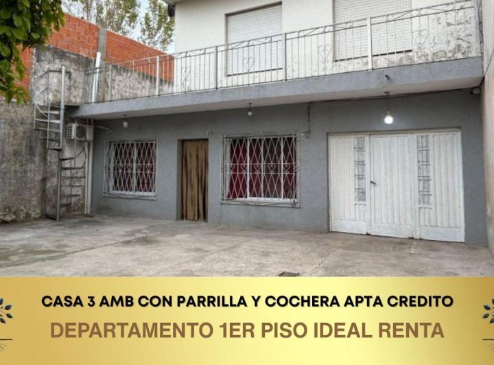 Casa · 118m² · 4 Ambientes · 1 Cochera