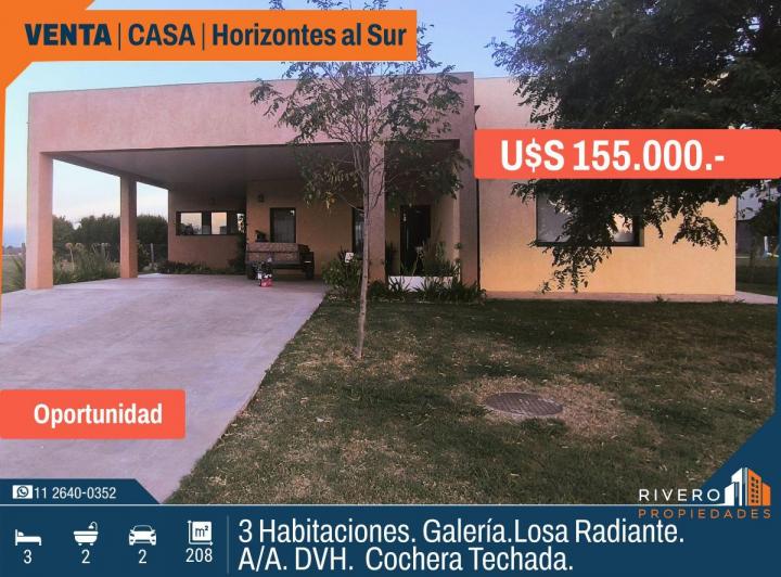 Casa · 182m² · 4 Ambientes · 2 Cocheras