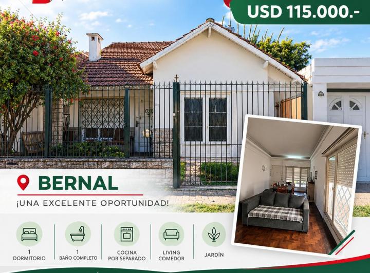 Casa · 110m² · 2 Ambientes · 1 Cochera