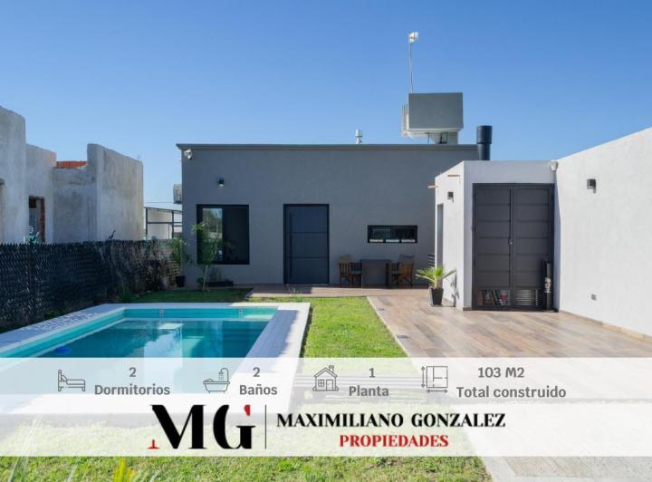 Casa · 80m² · 3 Ambientes · 2 Cocheras