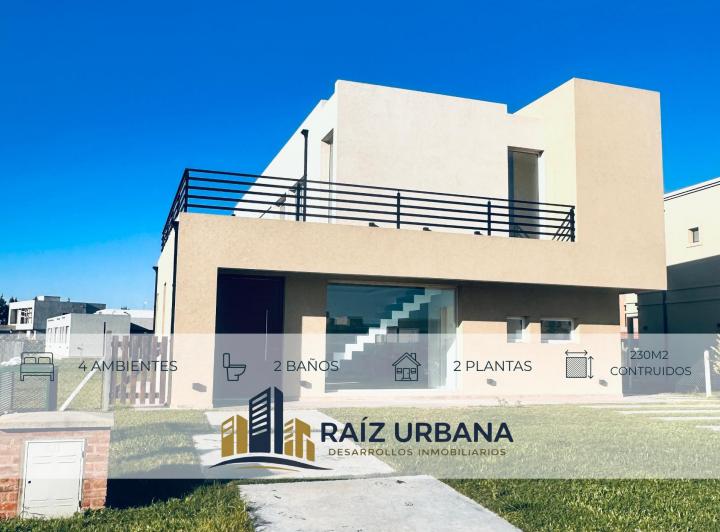 Casa · 230m² · 4 Ambientes · 1 Cochera