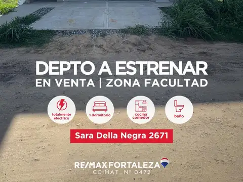Venta dpto zona facultad - esperanza