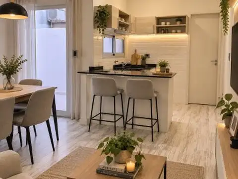 Ph de 2 ambientes con patio – villa luro
