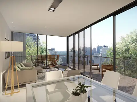 4 ambientes con balcón + dependencia