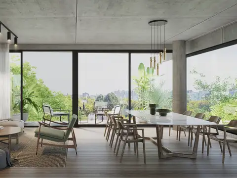 4 ambientes  + dependencia en residence palermo